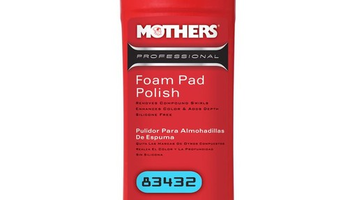 Mothers Foam Pad Polish