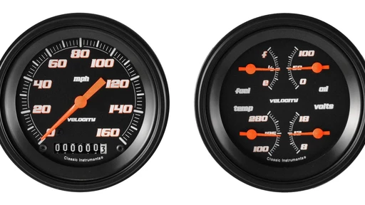 Velocity Black Series 3 3/8" Speedo & Quad