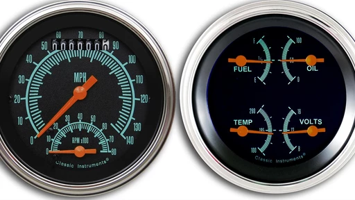 G-Stock Series 3 3/8" Ultimate Speedometer & Quad