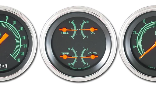 G-Stock 3 3/8" Hastighetsmätar, Varvräknare & Quad