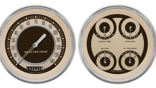 Nostalgia VT Series 4 5/8" Speedo & Quad